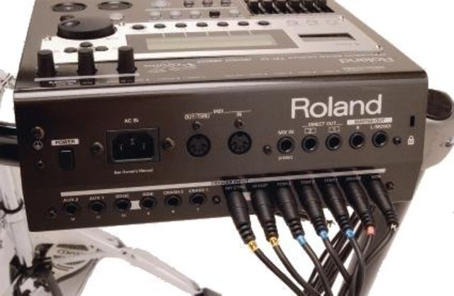 blank Colour-coded cables make setting up easy